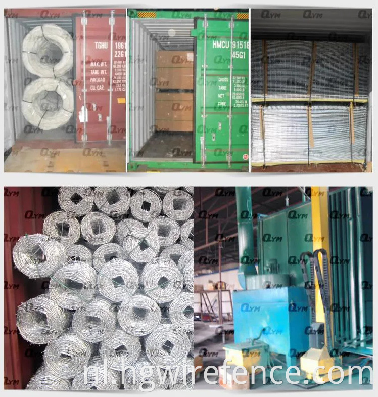 Hot Dompleed Gegalvanised prikkeldraad series in lage prijs